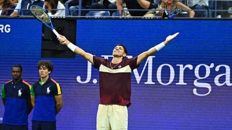 Djokovic-Bezwinger Alexei Popyrin ist bei den US Open wieder im Einsatz