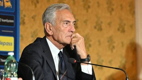 FIGC-Präsident Gabriele Gravina