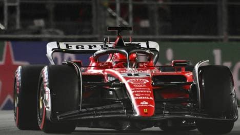 Charles Leclerc im Ferrari