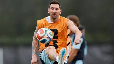 Lionel Messi wird gegen Jordanien nicht von Beginn an auflaufen
