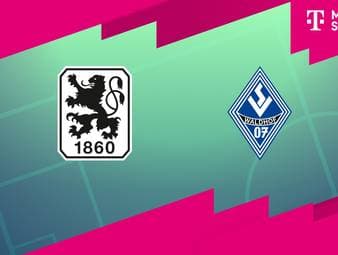 TSV 1860 München - SV Waldhof Mannheim: Tore und Highlights | 3. Liga