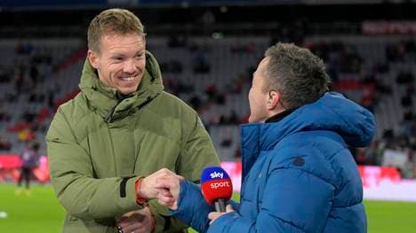 Lothar Matthäus (r.) äußerte sich zu Julian Nagelsmann (l.)