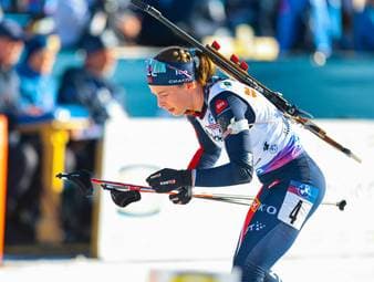 Schlechte Nachrichten für Biathletin