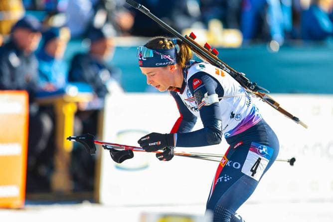 Schlechte Nachrichten für Biathletin