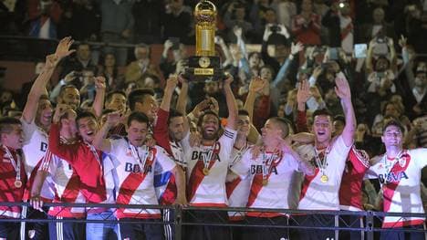 River Plate konnte den Pokal zum dritten Mal in die Höhe stemmen