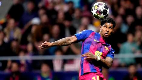 Marcus Rashford ist derzeit an den FC Barcelona verliehen