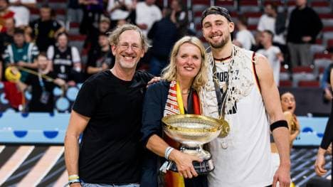 Axel Schulz und Beate Wagner mit Sohn Franz