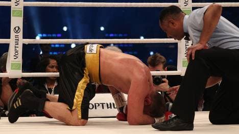 Francesco Pianeta am Boden