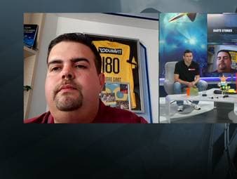 Basti Schwele und Robert Marijanovic präsentieren die Darts Stories der WM 2021.