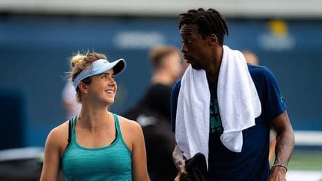 Elina Svitolina (l.) und Gael Monfils sind bereits längere Zeit ein Paar