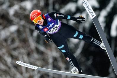 Freitag wird Dritte bei Prevc-Show