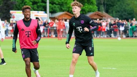 Paul Wanner (r.) wird erneut vom FC Bayern ausgeliehen