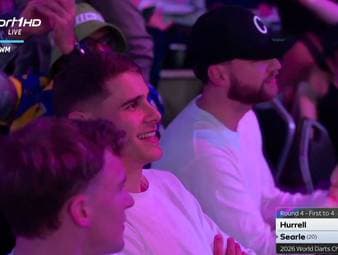 Sprechchöre für Ex-Bundesliga-Profi im Ally Pally