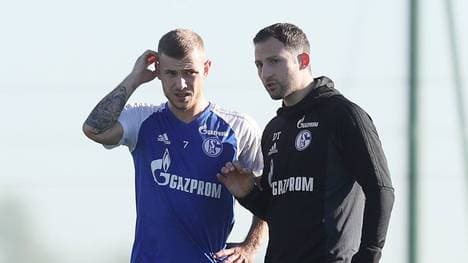Domenico Tedesco formte Max Meyer (l.) zu einem Leistungsträger im defensiven Mittelfeld