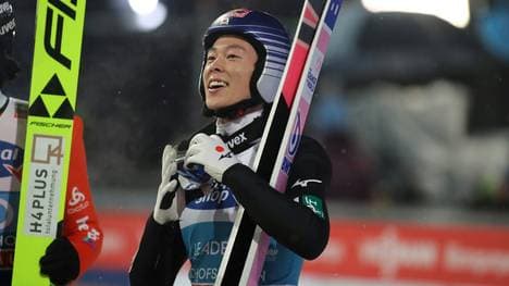 Wellinger konnte Kobayashi nicht  verdrängen