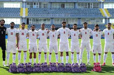 Irans Fußballer senden Botschaft