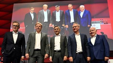 Der Bayern-Vorstand hatte gute Nachrichten im Gepäck