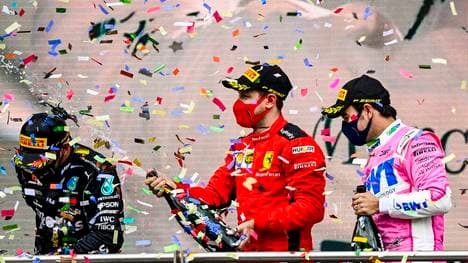 Sebastian Vettel stand in Istanbul erstmals in dieser Saison auf dem Podest