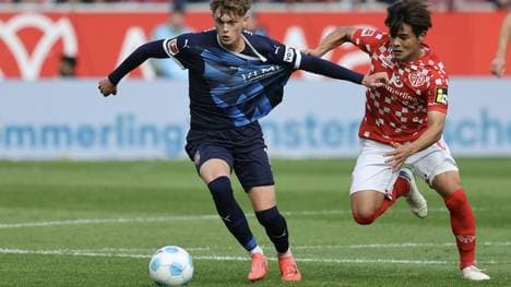 Talent Paul Wanner (l.)