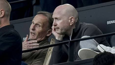 Matthias Sammer (r.) neben Hans-Joachim Watzke