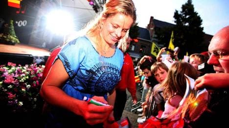 Kim Clijsters gewann 2009 die US Open - und wurde danach in Belgien begeistert empfangen
