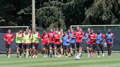 1. FC Union Berlin, erstes Training an der Alten Försterei