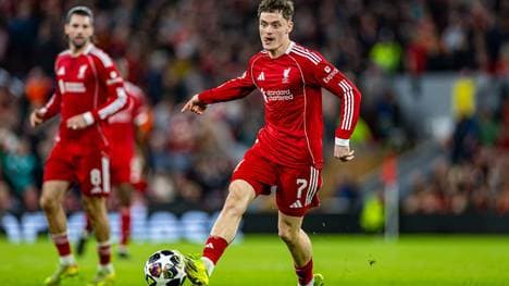 Florian Wirtz und der FC Liverpool treffen auf PSG