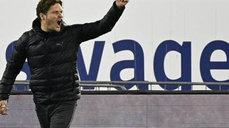 Edin Terzic freut sich über Hallers Startelf-Debüt