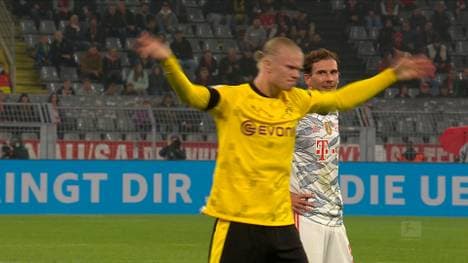Erling Haaland ließ seinen Emotionen freien Lauf