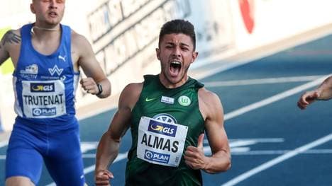 Deniz Almas gewann mit einer starken Zeit