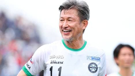 Kazuyoshi Miura ist längt eine Fußball-Legende