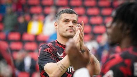 Granit Xhaka steht offenbar vor einem Bayer-Abgang
