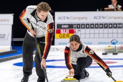 WM-Aus für deutsches Curling-Duo