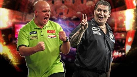 Das Finale des Darts World Grand Prix bestreiten Michael van Gerwen und Gary Anderson