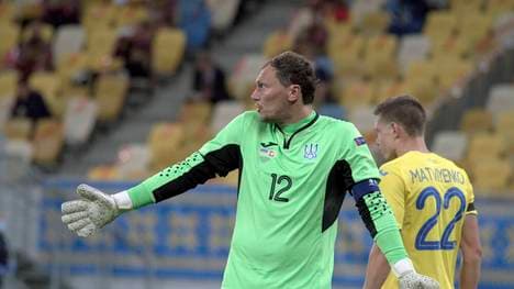 Andriy Pyatov ist einer der infizierten Profis im ukrainischen Kader 
