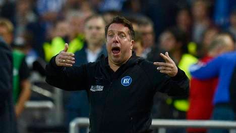 KSC-Trainer Markus Kauczinski fordert Leidenschaft
