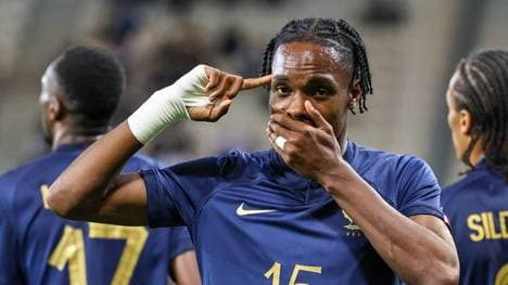 Mathys Tel traf gegen die Niederlande