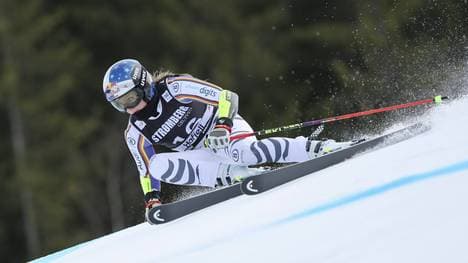 Emma Aicher beim Riesenslalom in Hafjell