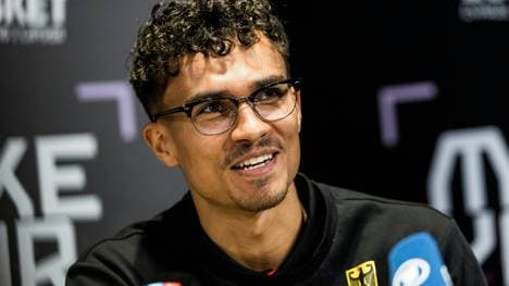 Tristan da Silva im Teamhotel der Deutschen