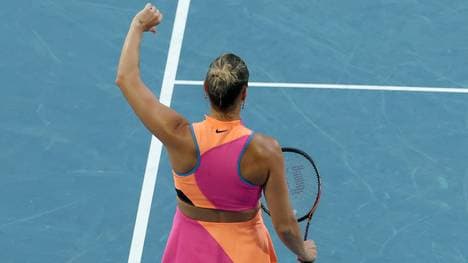 Sabalenka jubelt in Melbourne