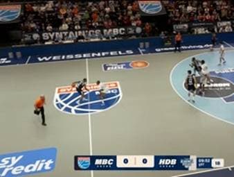 Spiel Highlights zu SYNTAINICS MBC - MLP Academics Heidelberg