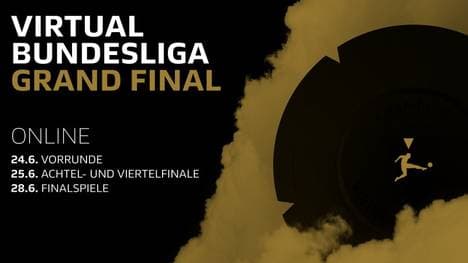 Das Grand Final der Virtual Bundesliga wird vom 24. bis zum 28. Juni stattfinden.