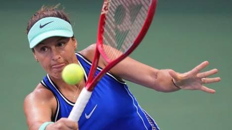 Tatjana Maria hochkonzentriert