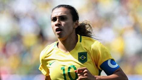 Marta spielt seit Jahren für den schwedischen Klub FC Rosengard