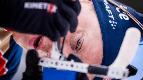 Johannes Thingnes Bö leistete sich im Einzel von Ruhpolding Schwächen am Schießstand