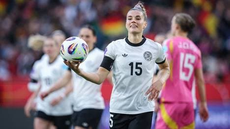 Selina Cerci spielt von Beginn an 