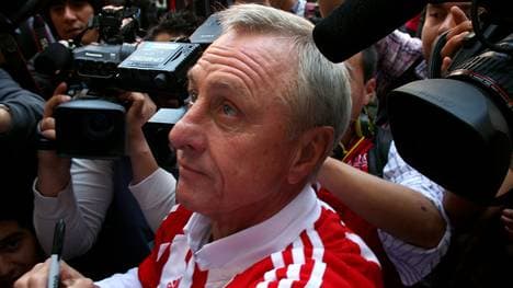 Dutch former football player Johan Cruyf