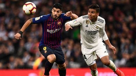 Beim Clasico zwischen Barca und Real sind intensive Zweikämpfe vorprogrammiert 