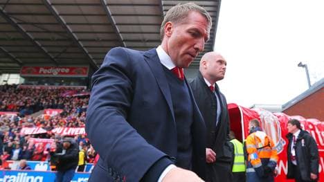 Brendan Rodgers verlor mit Liverpool am letzten Spieltag mit 1:6