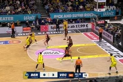 Spiel Highlights zu ALBA BERLIN - RASTA Vechta